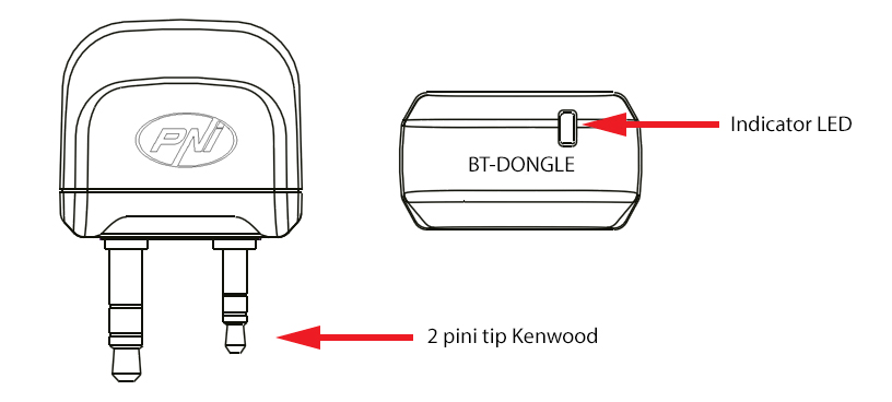 Bluetooth Bluetooth PNI BT-DONGLE 8001