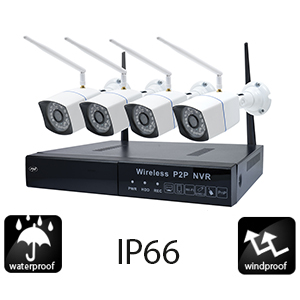 PNI House WiFi550 NVR Kit de videovigilancia