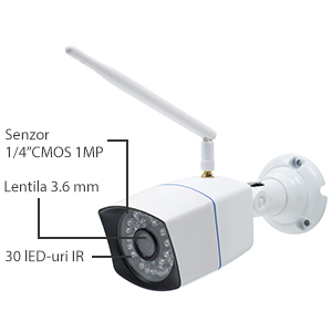 PNI House WiFi550 NVR Video Surveillance Kit