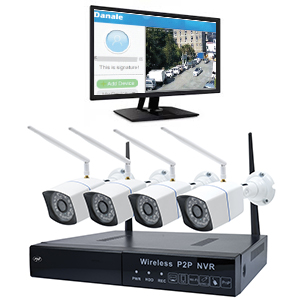 PNI House WiFi550 NVR Video Surveillance Kit