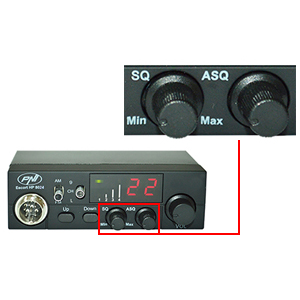 Statie radio CB PNI Escort HP 8024 cu ASQ