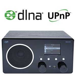 Digital radio PNI RD290 via Internet, FM