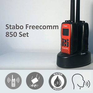 Statie radio PMR portabila Stabo Freecomm 850